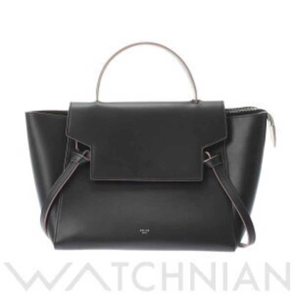 Celine Belt Bag Dark Brown Calfskin Handbag